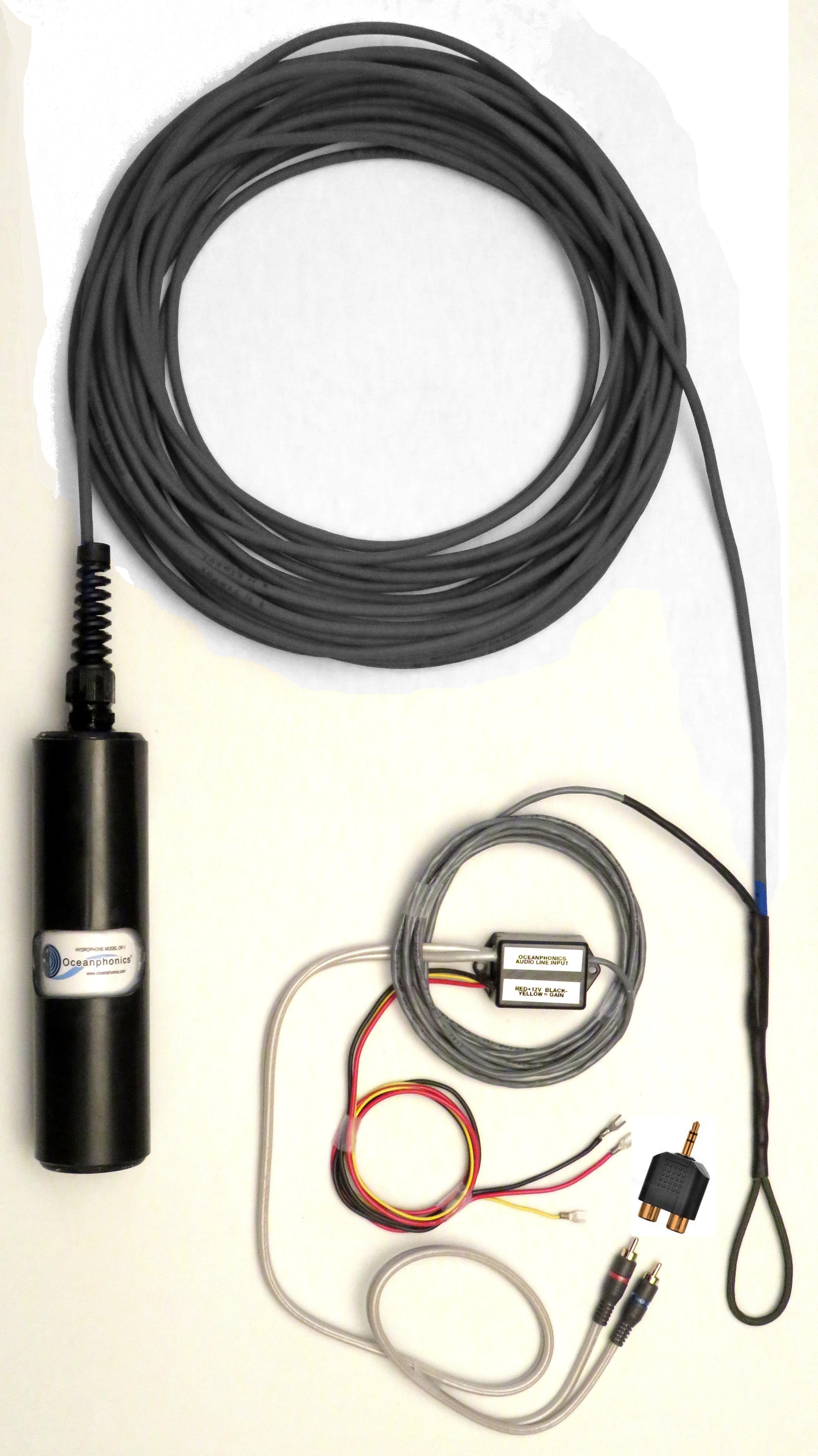 Model OP-1 Hydrophone with 25 foot cable